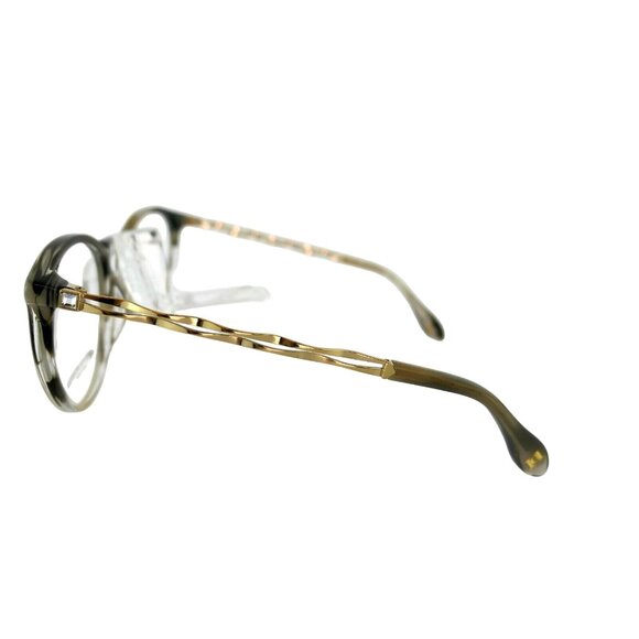 CAROLINA HERRERA VHN 588S (09T8) TAUPE 50-20-135 TITANIUM Eyeglasses Frames